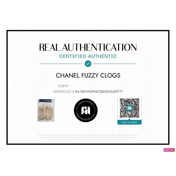 CHANEL 2022 Beige SHEARLING LAMBSKIN CC Logo Fuzzy Low Heel Clogs Size E… - Picture 14 of 15